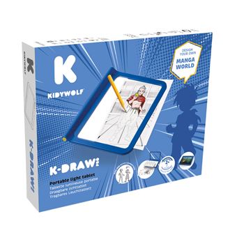 Quadro Luminoso para Pintar Kidywolf Kidydraw Pro | Azul - 1