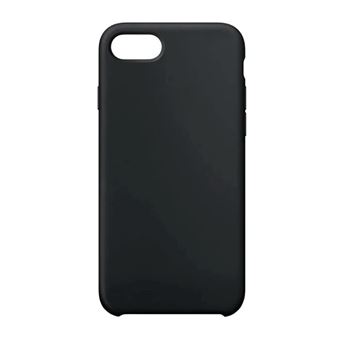 Capa Silicone Líquido para iPhone SE 2022 - Preto - 1