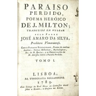 Paraiso perdido, [ed. 1789] - 1