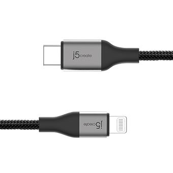 j5 create JLC15 cabo USB 1,2 m 2.0 USB C Preto