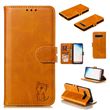 Capa Magunivers de PU Padrão de Gato Castanho para Samsung Galaxy S10