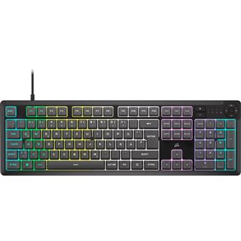 Teclado Gaming com Fios Corsair CH-9226D65-DE | Idioma: Alemão | Cinzento - 1