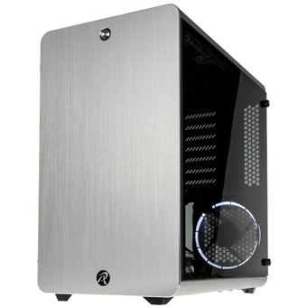Caixa ATX Raijintek Thetis - Silver/Vidro Temperado - 1