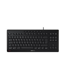 Teclado com Fios CHERRY STREAM KEYBOARD TKL | Idioma: Inglês UK | Preto - 1