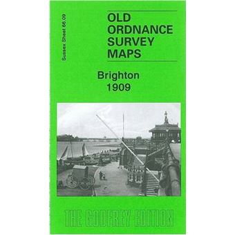 Brighton 1909 Sussex Sheet 6609 Old Ordnance Survey Maps Of Sussex - 1