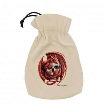 Anne Stokes Dice Pouch: Skull Embrace (EN) - 1