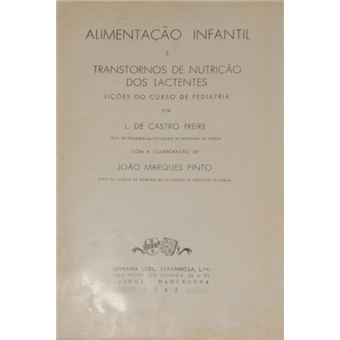 Alimentação infantil e transtornos de nutrição dos lactentes. - 1