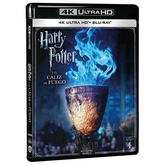 Harry Potter and the Goblet of Fire (Harry Potter 4) (4K Ultra HD) / Harry Potter 4: El cáliz de fuego (Blu-ray) - 1