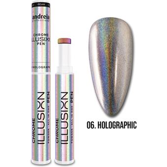 Caneta Andreia Chrome Ilusion 06 Holographic - 1