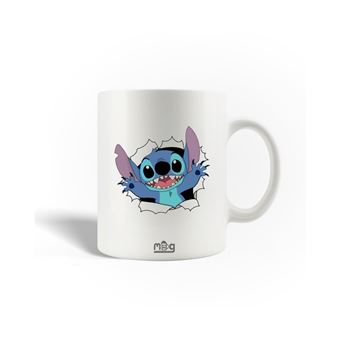 Caneca Maniacase Stitch neve Natal azul - 1