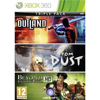 Videojogo Microsoft Triple Pack: Beyond Good & Evil + Outland + From Dust, Xbox 360 - 1