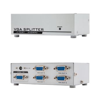 Multiplicador de vídeo Nanocable 10.25.0004 | Prateado - 1