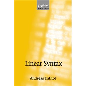 Linear Syntax - Paperback - 2004 - 1