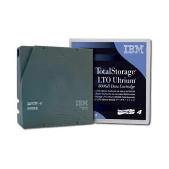 Fita de Dados Virgem IBM LTO Ultrium 4 Tape Cartridge | Preto - 1