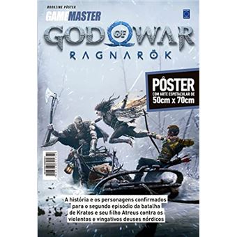 Superpôster Game Master - God Of War Ragnarok - Arte C - 1