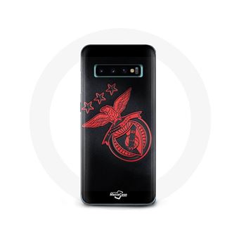 Capa Maniacase para Samsung galaxy S10 SLB Benfica Fundo Preto - 1