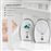 Intercomunicador reer 50040 PMR babyphone Cinzento, Branco_1