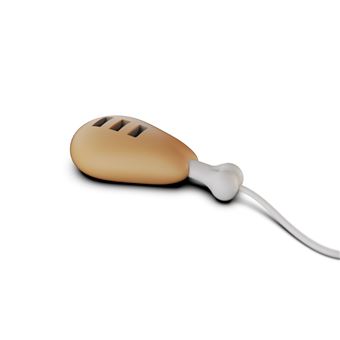 Hub de Interface MojiPower Chicken Thigh | Bege - 1