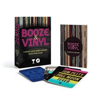 Booze  Vinyl A Musicandmixeddrinks Matching Game - 1