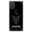 Capa Hapdey para Samsung Galaxy A71 | Silicone Flexível em TPU | Design Zodíaco Capricórnio - Transparente