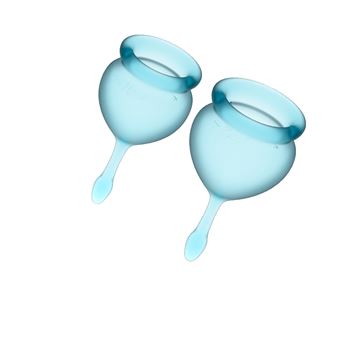 Copo Menstrual Satisfyer Feel Good | Azul claro - 1