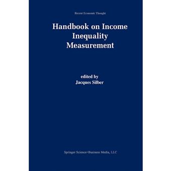 Handbook of Income Inequality Measurement - Paperback - 1999 - 1