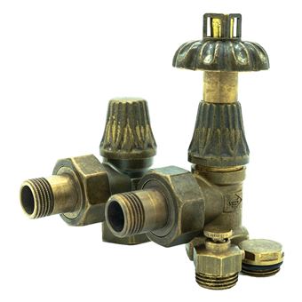 Kit de Válvula Termostática com Pega Florida Sannover para Radiador | Ferro Fundido - 1