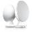 Sistema de Som KEF Hi-Res Sem Fios EGG em Branco_0