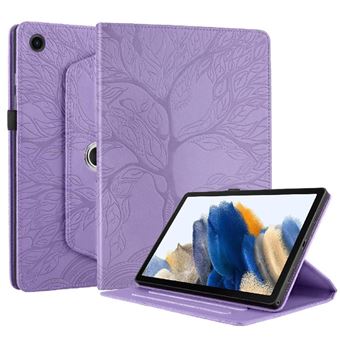 Capa Giratória 360° ZURSANA para Tablet Lenovo Tab M10 Plus 3rd Gen | Suporte Ajustável e Proteção Antichoque - Roxo - 1