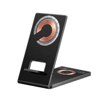 Carregador de Dispositivos Móveis Sandberg 3in1 Wireless Charger Stand | Preto - 1