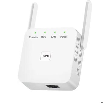 Repetidor WiFi KINGCENTON C611 | 300Mbps | 2 Antenas | WPS | Porta Ethernet - 1