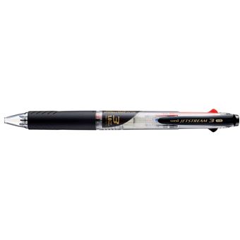 Esferográfica Uni-Ball SXE3-400-10 Preto, Azul, Vermelho Clip-on retractable ballpoint pen 1 peça(s)