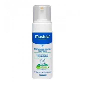 Shampoo Mustela Mousse Recien Nacido Piel Normal 150ml - 1