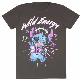T-Shirt Stitch Wild Energy | Grafite | L - 1