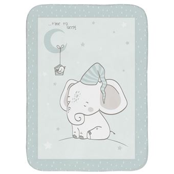 Manta de bebé super suave Kikka Boo Elephant Time | 110x140cm - 1