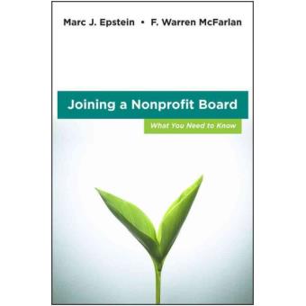 Joining a Nonprofit Board - What You Need to Know - Hardback - 2011 - 1