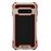 Capa Magunivers de TPU Fibra de Carbono Anti-Queda Ouro Vermelho para Samsung Galaxy S10_1