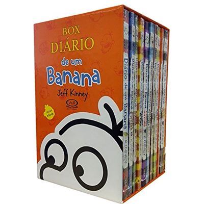  O Diario de Um Banana - Caixa com 10 Volumes (Em