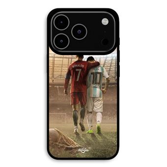 Capa Maniacase para iPhone 17 Pro Max | Cristiano Ronaldo Messi Goat - 1