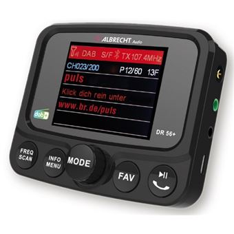 Rádio Albrecht DR 56+ DAB+ | Preto - 1
