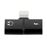 Adaptador Áudio e Carga Avizar para iPhone / iPod / iPad Preto_1