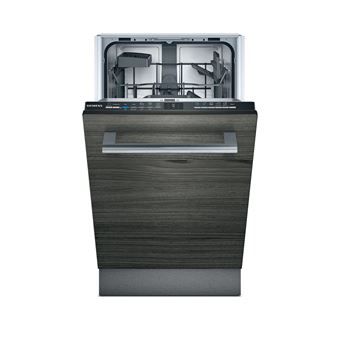 Máquina de Lavar Loiça Encastrável Siemens SR61IX05KE | 9 talheres | 45 cm | F | Preto - 1