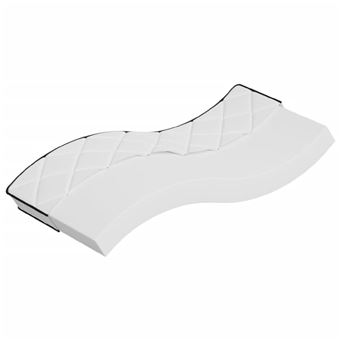 Colchão de espuma médio suave vidaXL | 70x200 cm - 1