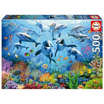 Puzzle Educa Festa No Mar | 500 Peças - 1