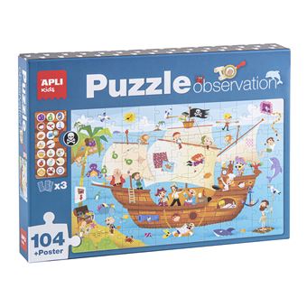 Puzzle APLI Kids 17917 | 104 Peças - 1