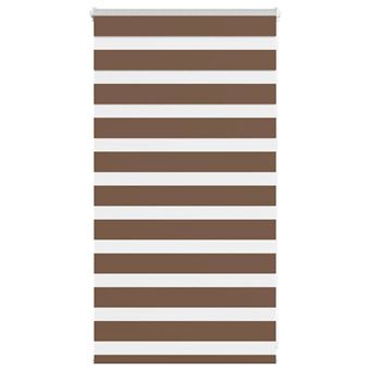 Cortina de zebra vidaXL |  85x100 cm | largura do tecido 80,9 cm | poliéster - 1