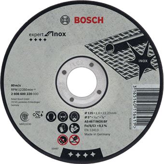 Acessório de Rebarbadora Bosch 2 608 600 711 | Cinzento - 1