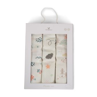 Fraldas Musseline Cangaroo Baby girl | 3 Peças - 1