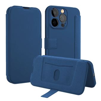 Capa Livro TUMUNDOSMARTPHONE de silicone macia para Xiaomi Redmi Note 13 Pro+ Plus 5G | Azul - 1