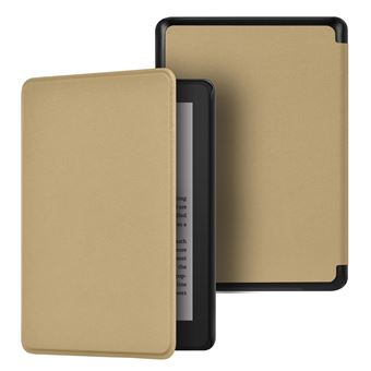 Capa FLOODKING para Amazon Kindle Paperwhite5 | Couro PU Magnético | Modo Automático | Proteção Total | Dourado - 1